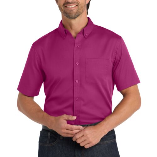 Short Sleeve SuperPro React ™ Twill Shirt Thumbnail