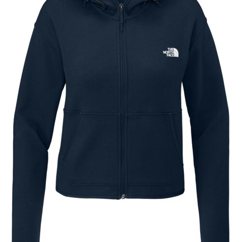 Ladies Double Knit Full Zip Hoodie Thumbnail