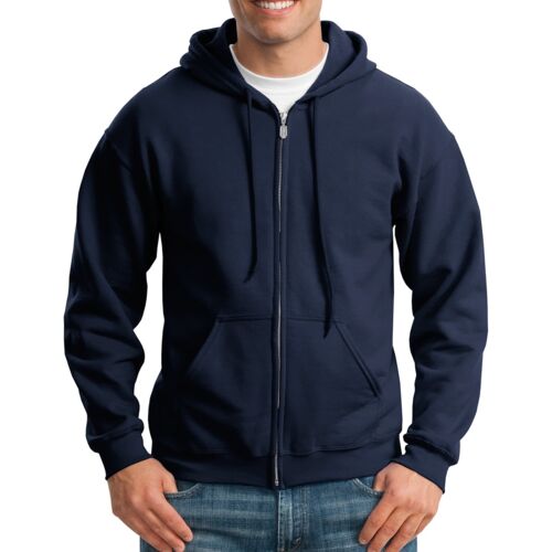 Unisex Full-Zip Hooded Sweatshirt Thumbnail