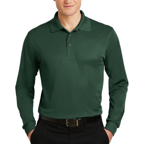 Long Sleeve Micropique Sport Wick ® Polo Thumbnail