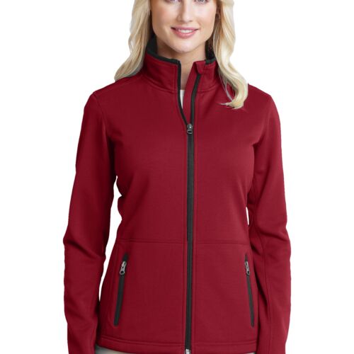 Ladies Pique Fleece Jacket Thumbnail