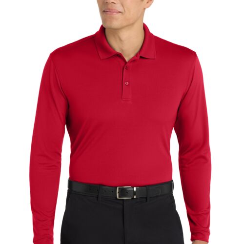 ® Dry Zone ® UV Micro Mesh Long Sleeve Polo Thumbnail