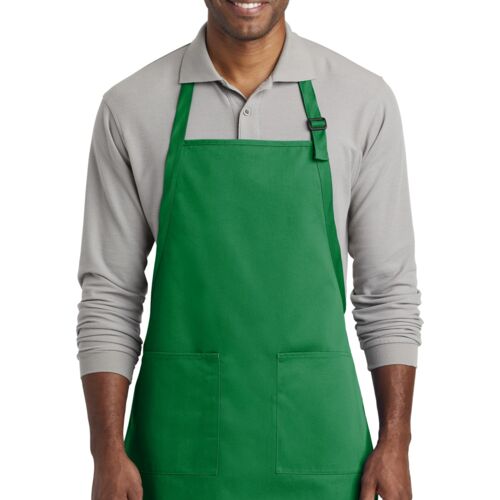 ® Full Length Two Pocket Bib Apron Thumbnail