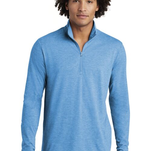 ® PosiCharge ® Tri Blend Wicking 1/4 Zip Pullover Thumbnail