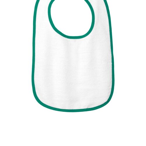 ™ Infant Contrast Trim Terry Bib Thumbnail