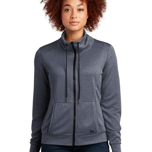 ® Ladies Performance Terry Full Zip Cowl Thumbnail